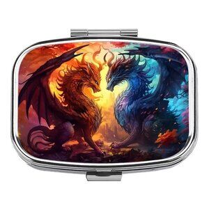 1pc.   A Pterosaur Pill Box